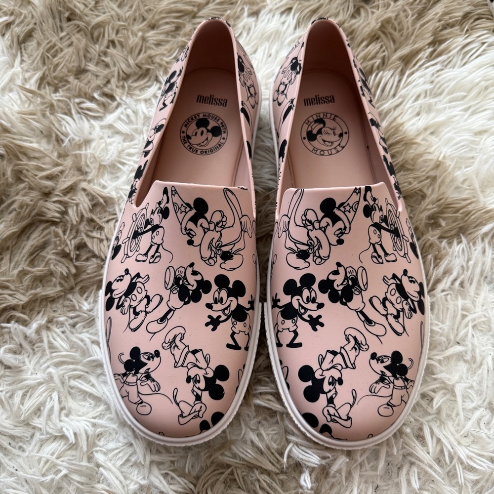 Melissa Mickey Mouse Shoes - Women size 11